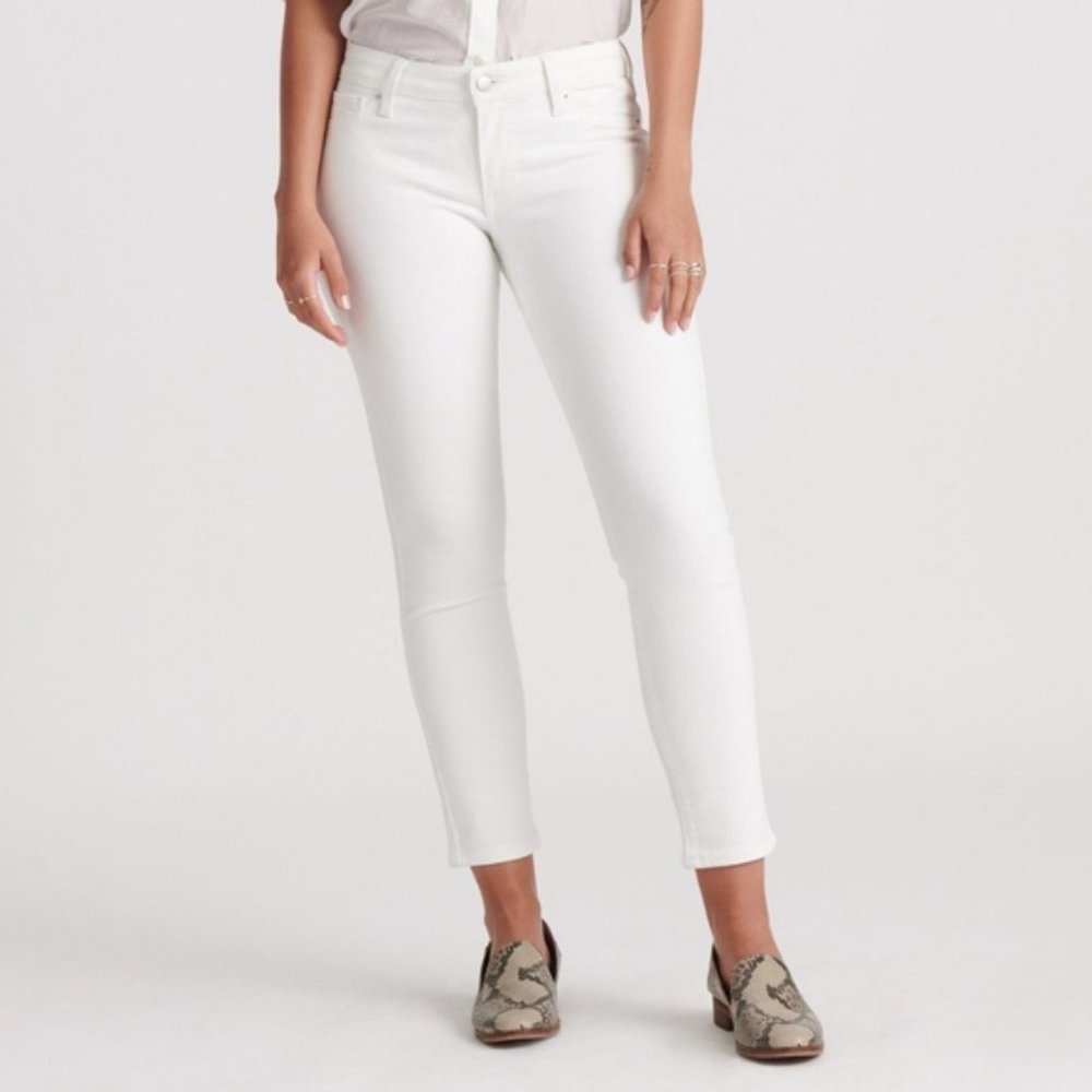 Lucky Brand Zoe Straight Crop White Size 4/27